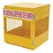 Vestil Yellow Powder Coat Cylinder Storage Cabinet 4 Cylinder Capacity CYL-LP-4-CA - alternate 3
